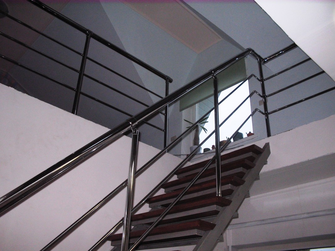 Хромированные перила