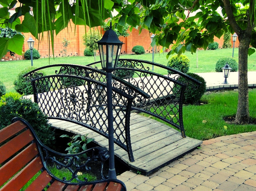 Кованые мостики